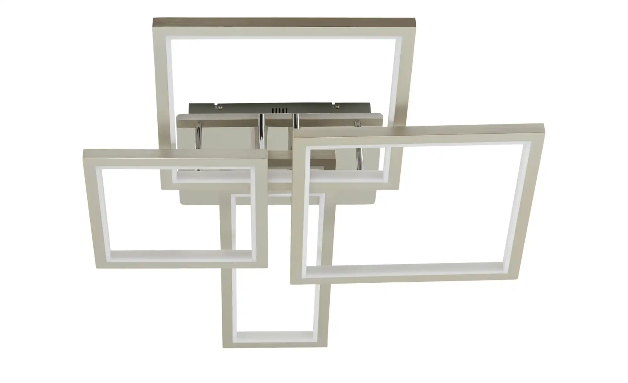 KHG LED-Deckenleuchte, 4-flammig, chrom, ´eckig´