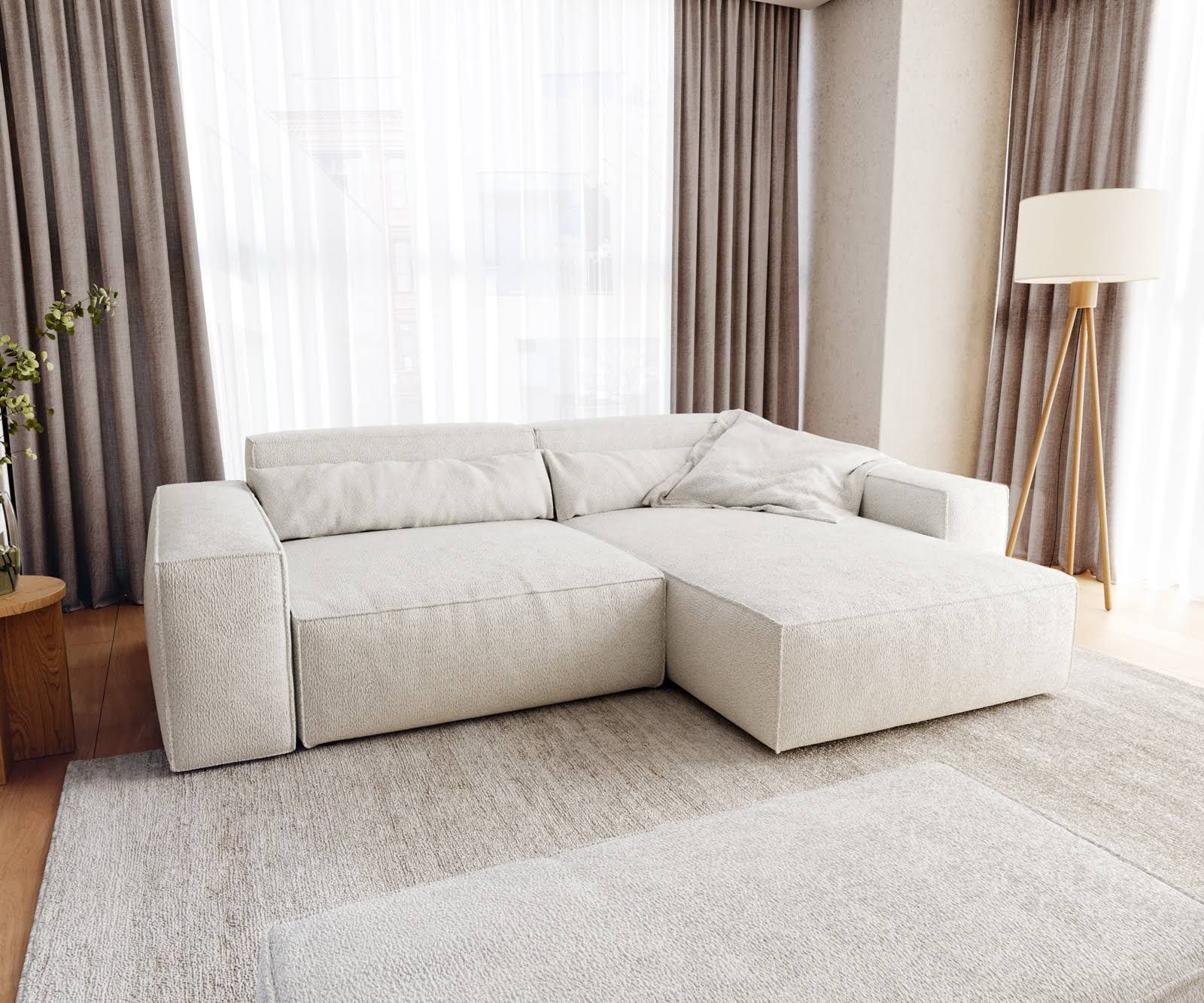 delife Ecksofa Sirpio XL 270x170 cm