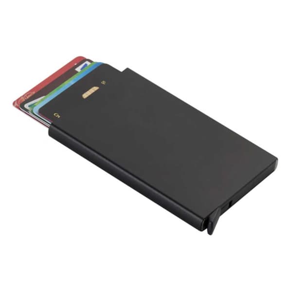 Metal Pop-Up Card Holder med RFID-ly Gray