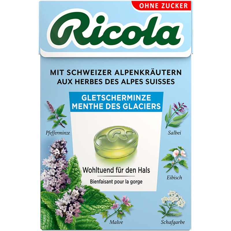 Ricola Gletscherminze, 50 g