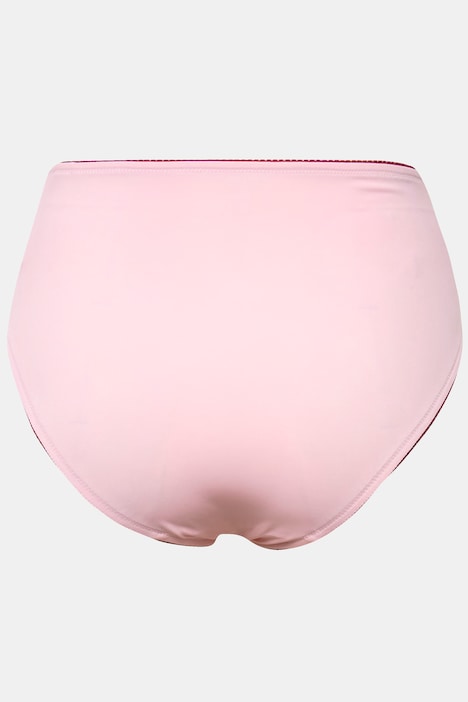 Midislip, Mesh, Spitze, Mikrofaser, höher geschnitten