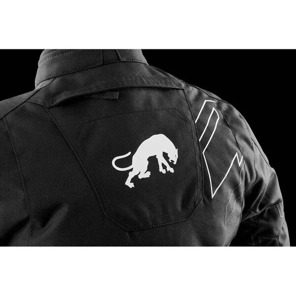 Furygan - Blouson enfant Neon Kid Noir / Blanc / Anthracite