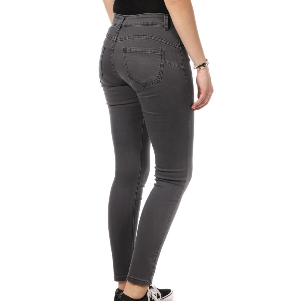 My Tinas Jean Skinny Push Up Gris Femme My Tina's 260
