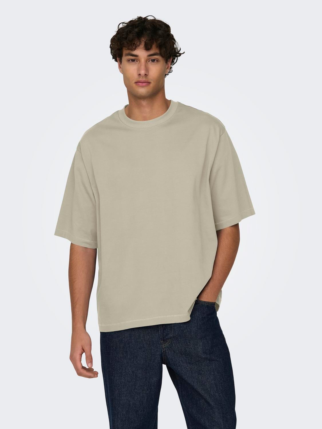 ONSMILLENIUM T-shirt Silver Lining