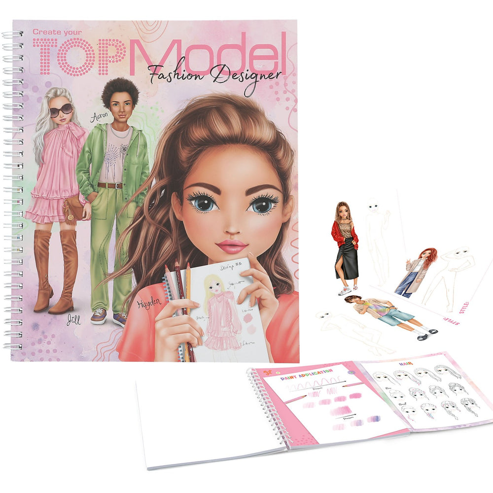Køb TOPModel Create Your TOPModel Malebog