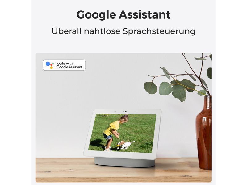 Reolink Netzwerkkamera E330 Weiss Kompakte & Smarte Indoor Kamera mit Schwenk & Neige