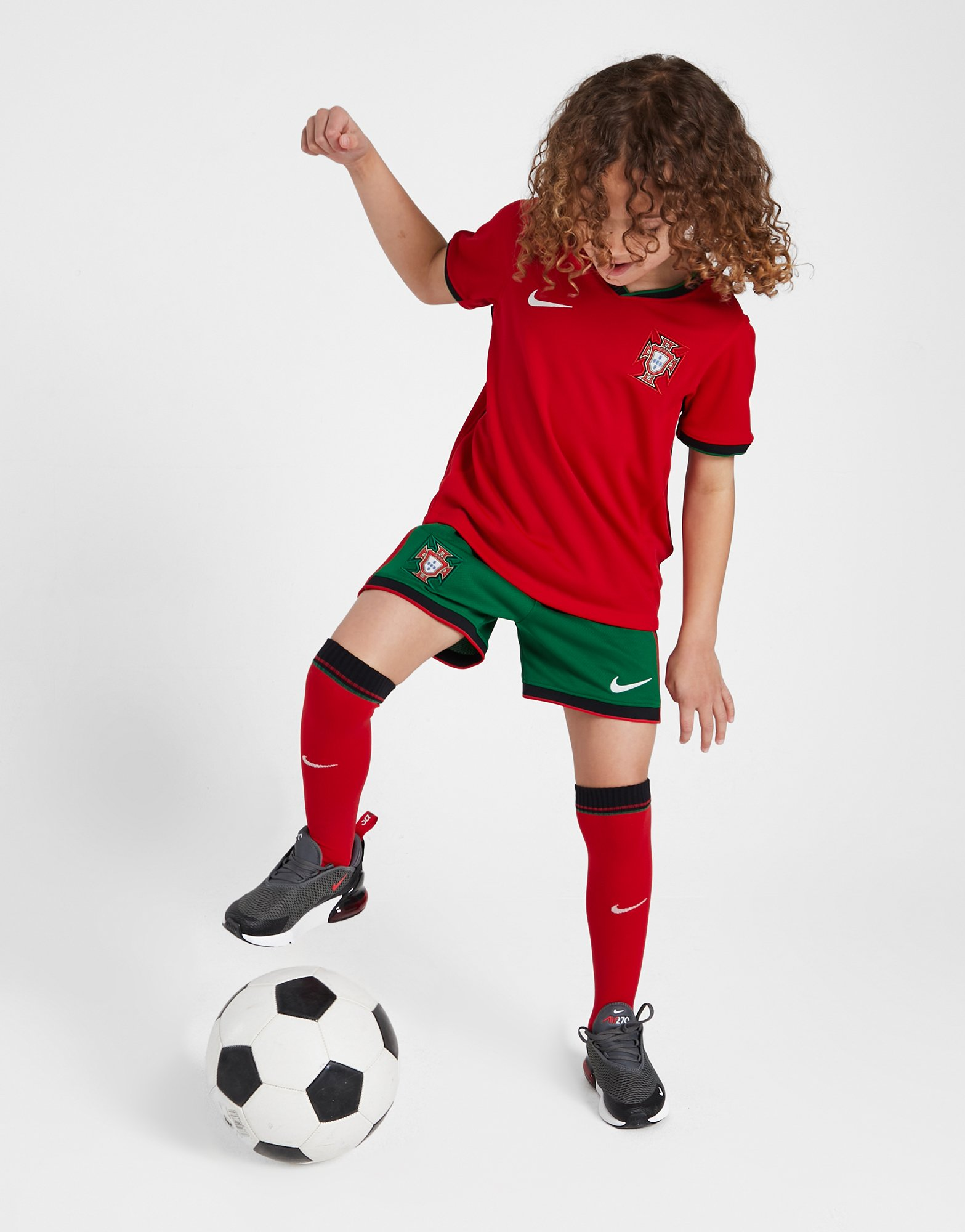 Nike Kit Match Domicile Portugal 2024 Enfant