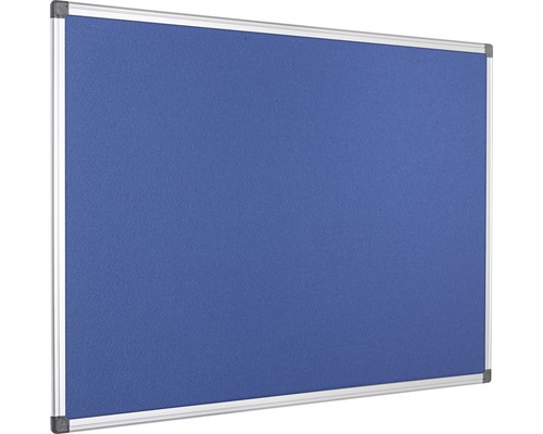 Blauw viltbord 90x60 cm