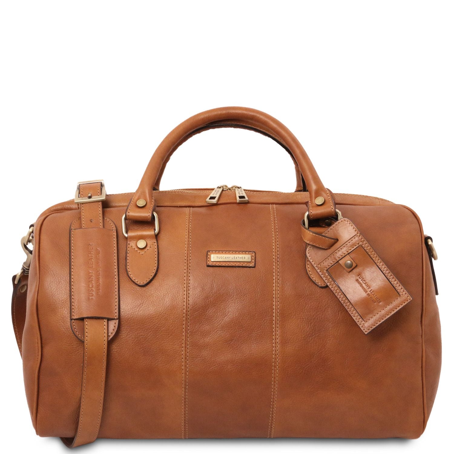 TL142441 – Lisbona – Travel leren duffle bag – Klein size