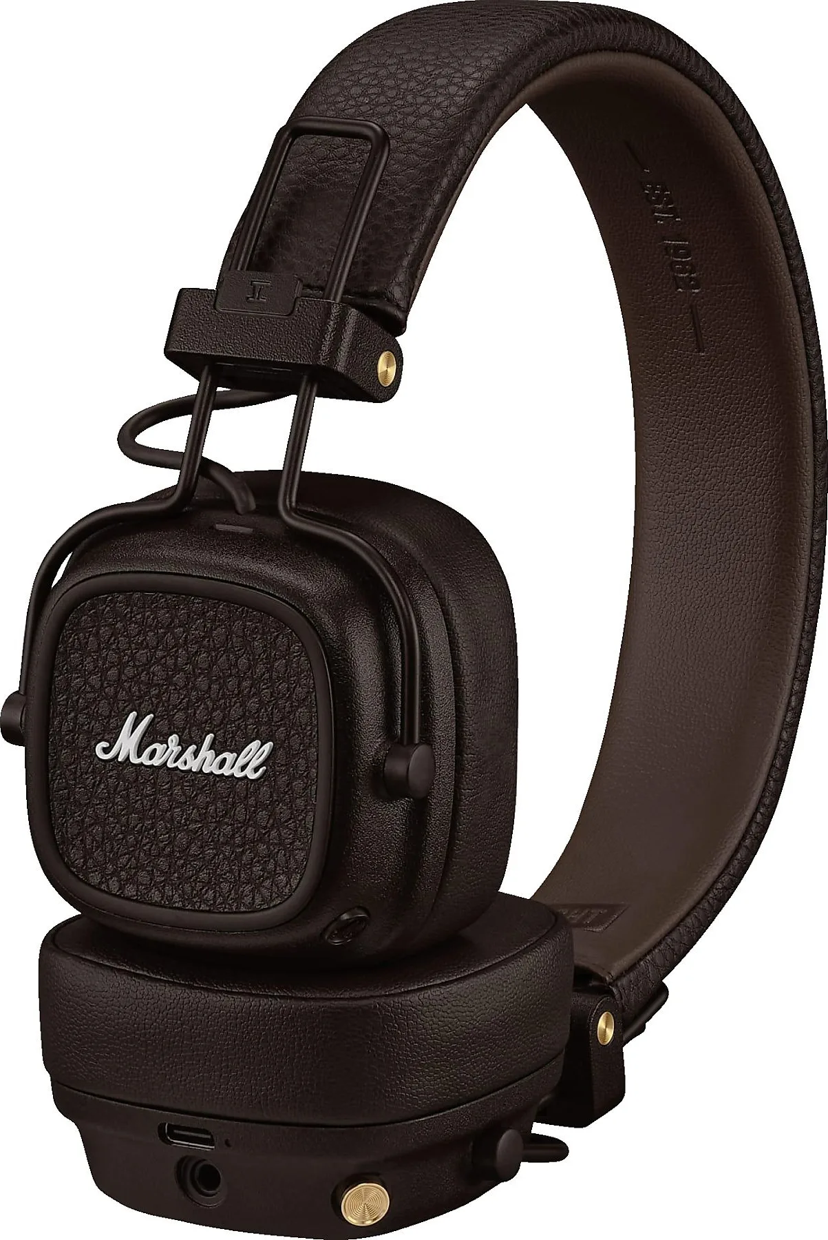 Marshall Major V Marron Casques Bluetooth