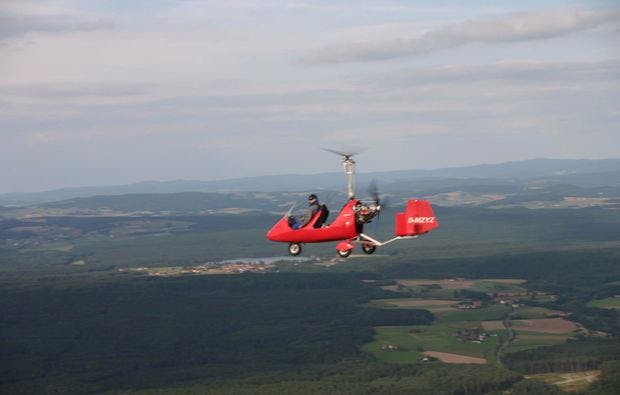 Tragschrauber selber fliegen ab Weiden in der Oberpfalz als Geschenk