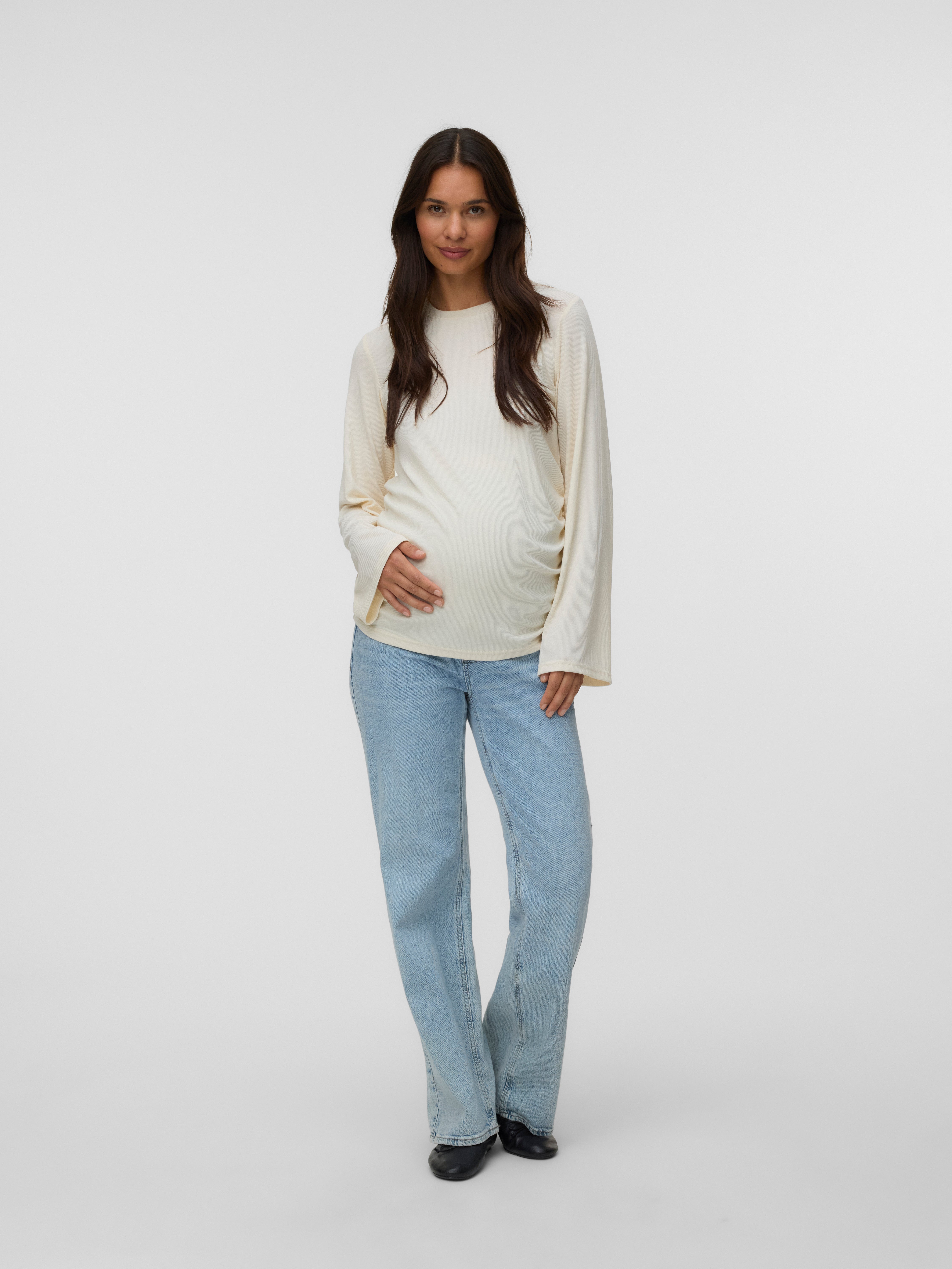 Regular fit O-hals Top