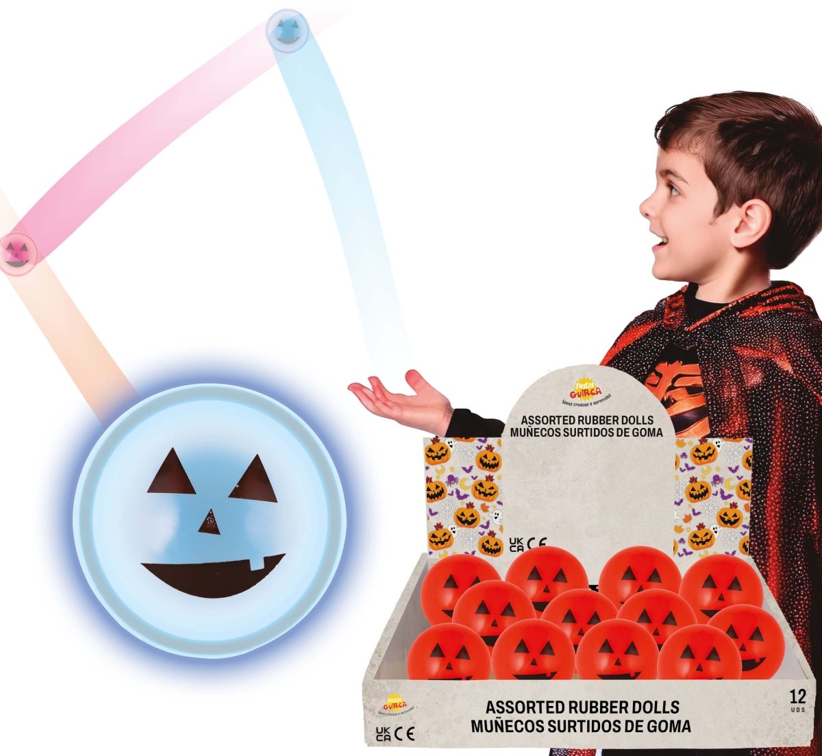 Halloween Uitdeelcadeautjes Stuiterballen 12st