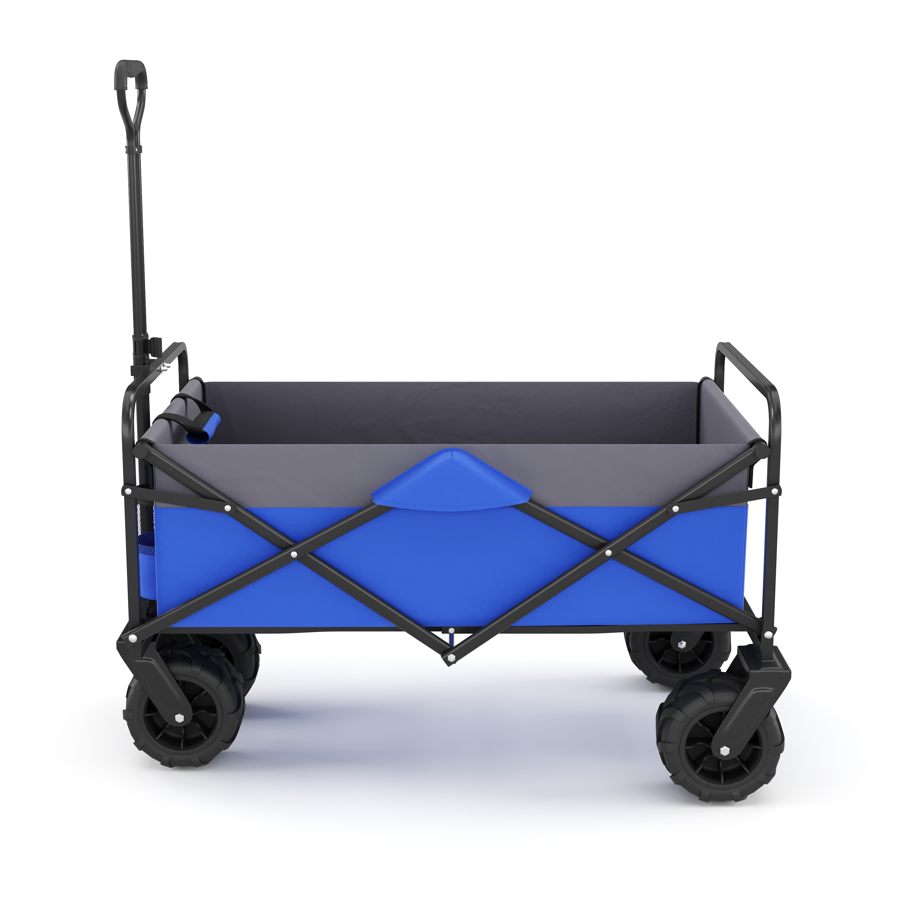 Bollerwagen faltbar BENNY blau