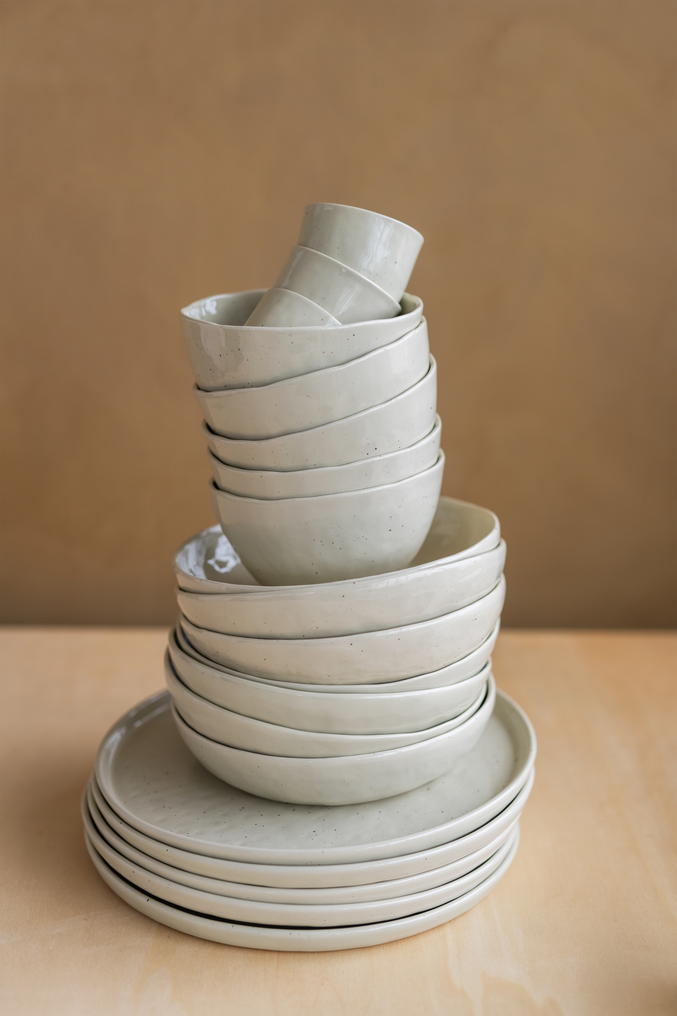 Kom Odile clay Ø14 cm- set van 6