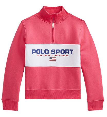 Polo Ralph Lauren Sweatshirt m. Lynl?s - Polo Sport - Pink m. Pr