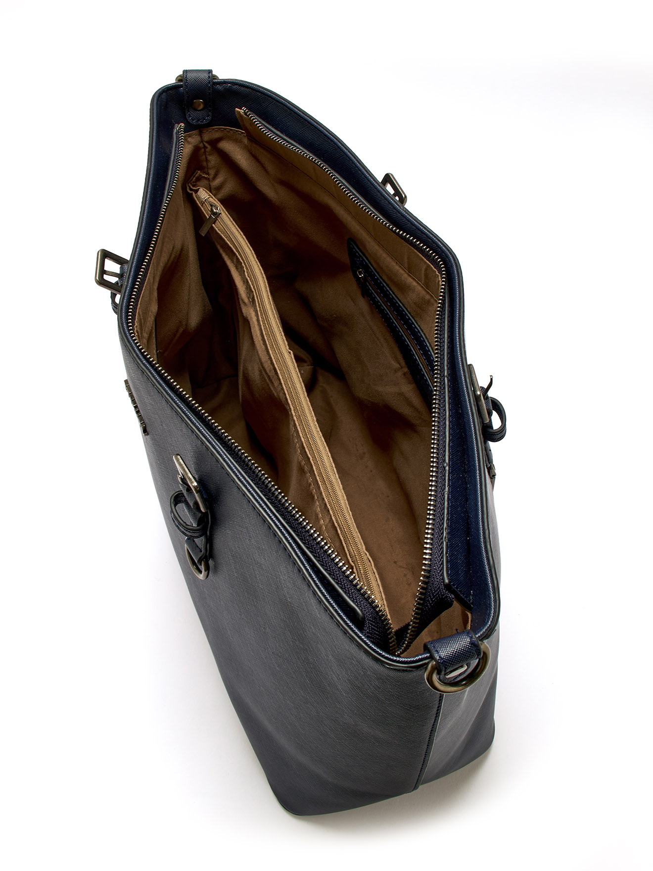 Sac cabas zippé