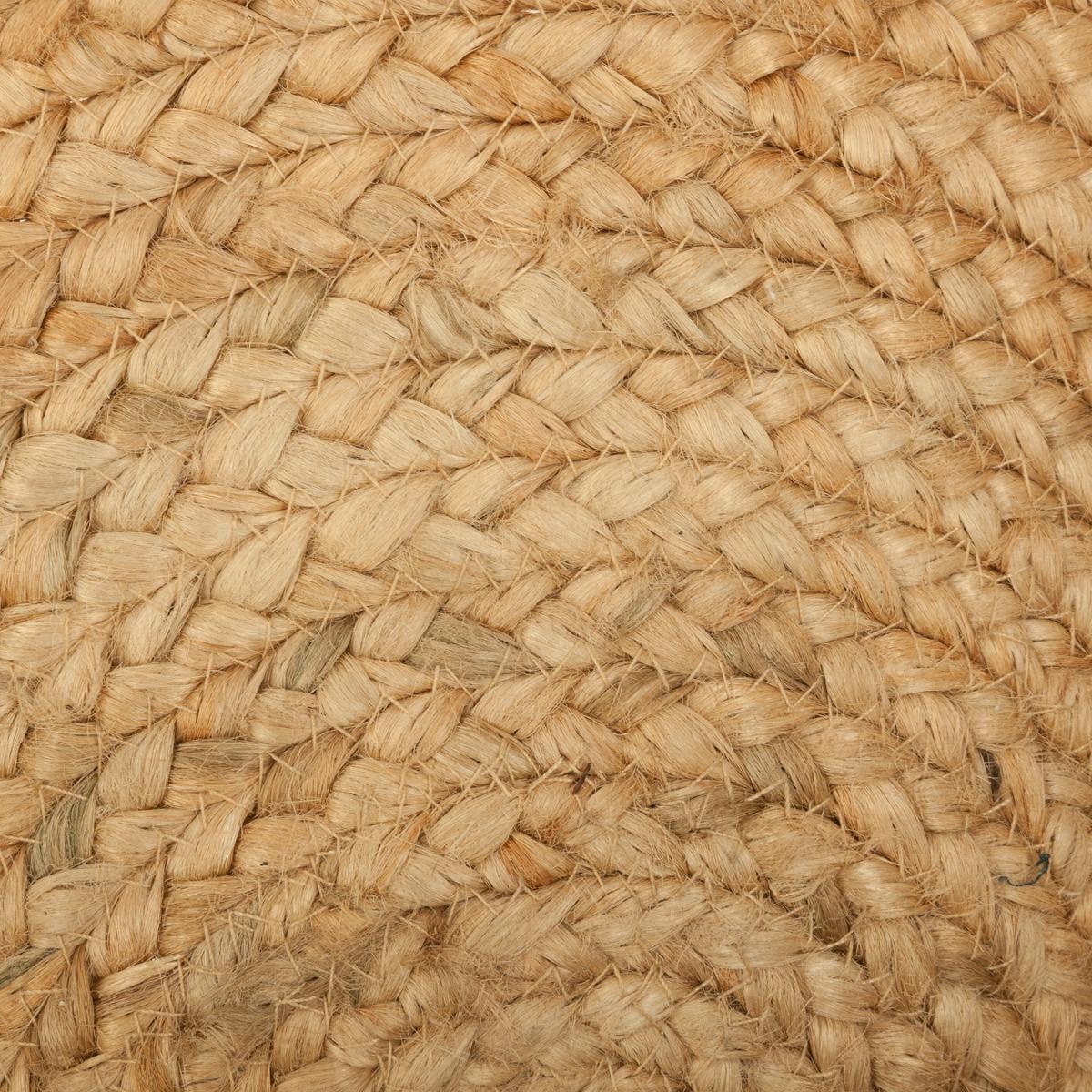 TAPIS JUTE AJOURE D.120CM