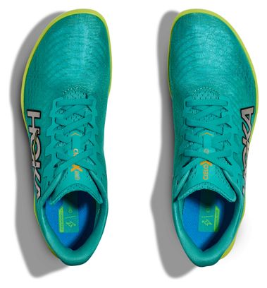 Chaussures d'Athlétisme Hoka Cielo X 2 MD Bleu/Vert/Jaune Unisexe