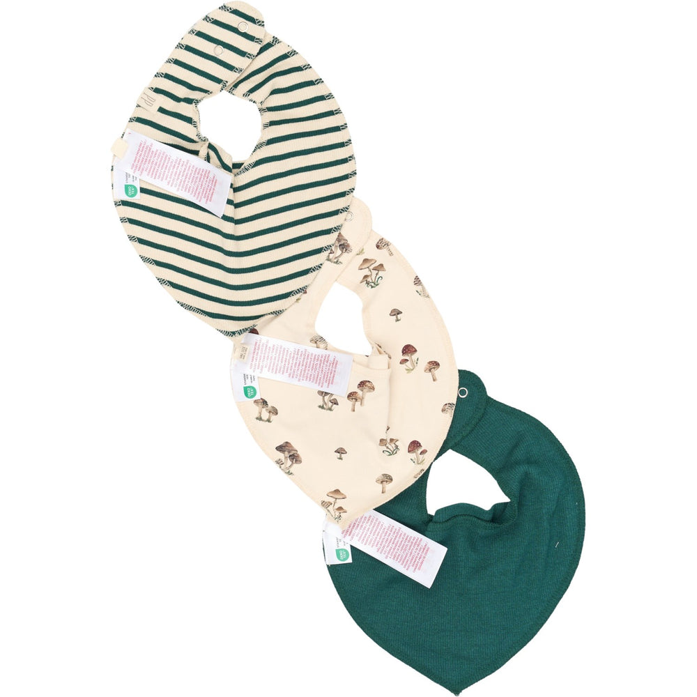 Køb Petit Piao Fungie Hagesmæk Modal 3 Pack