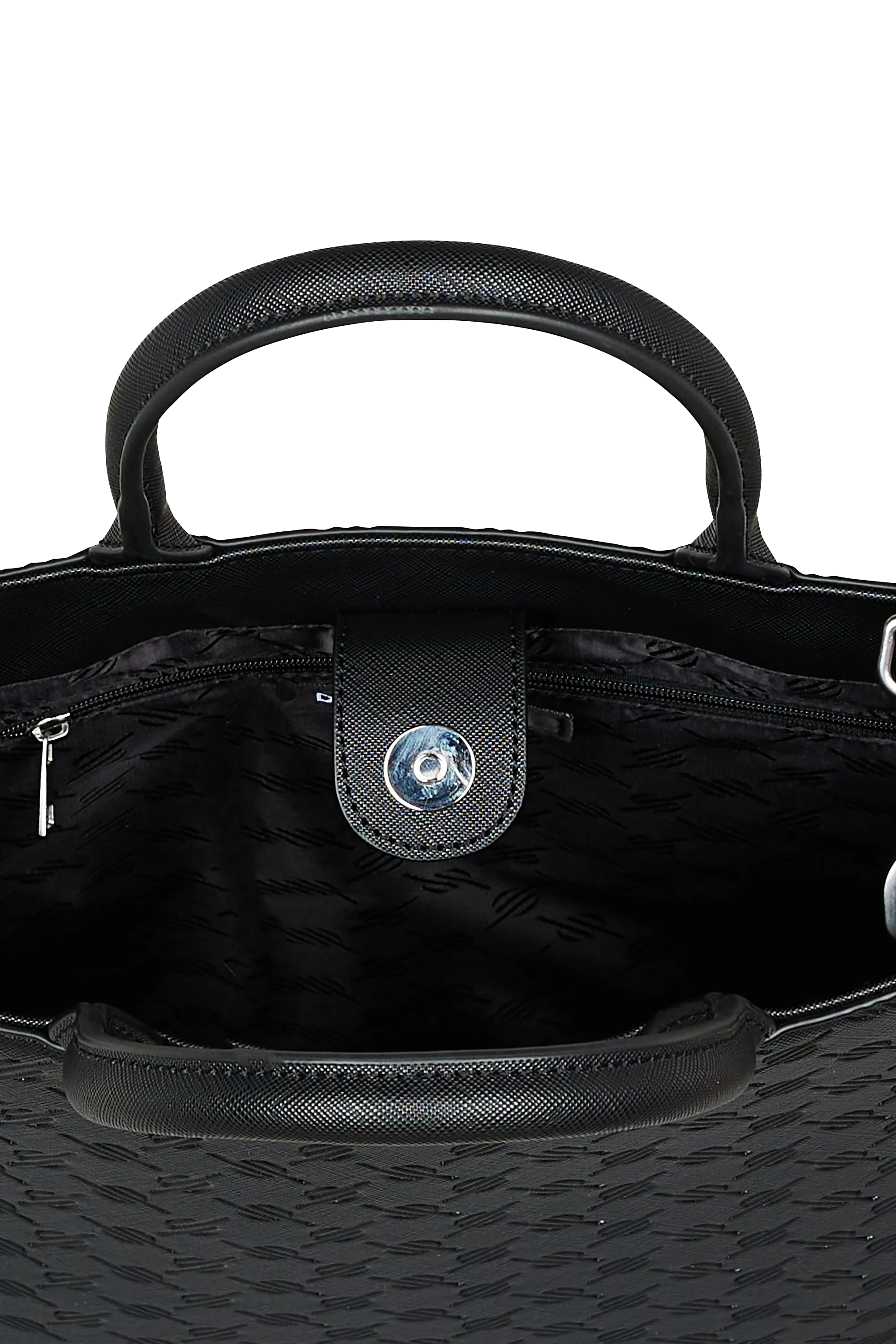 Daily Paper Sac fourre-tout mikeno monogram bag Noir