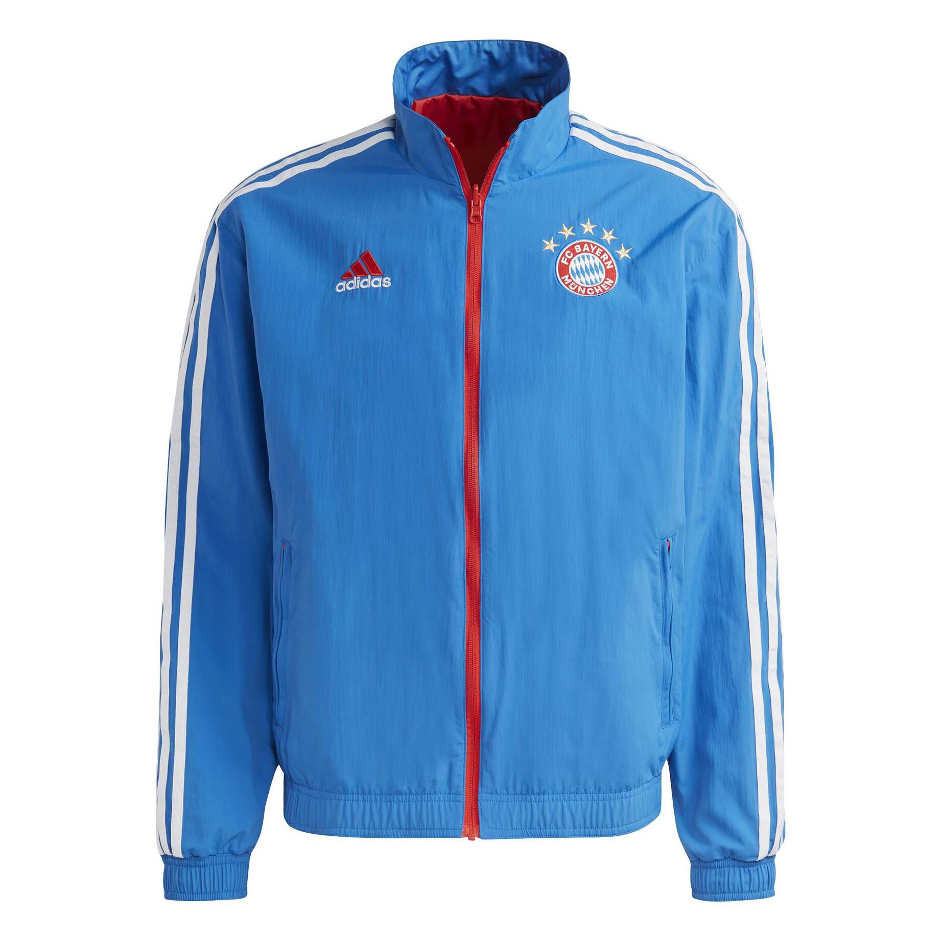 adidas Performance| Herren Fußball-Wendejacke FC BAYERN MÜNCHEN ANTHEM