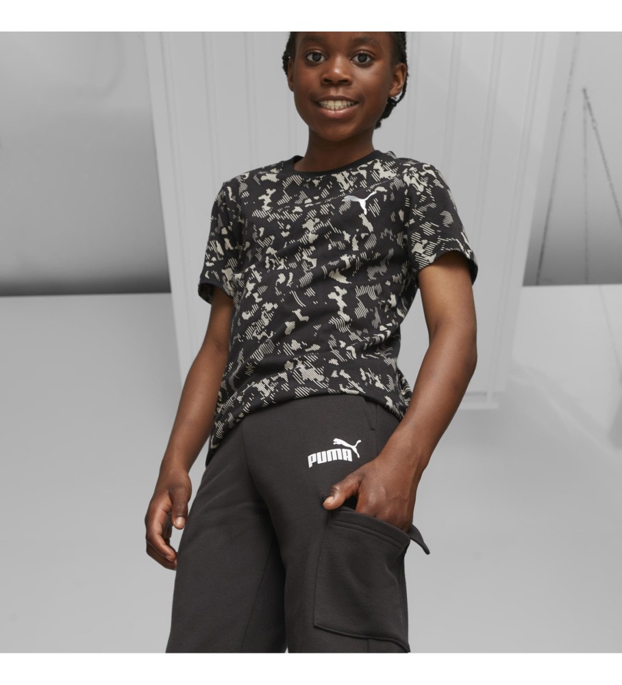 Calça cargo Puma Essentials, preta