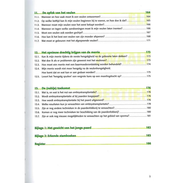 Paardenfokkerij - Dekken, dracht, geboorte & het veulen