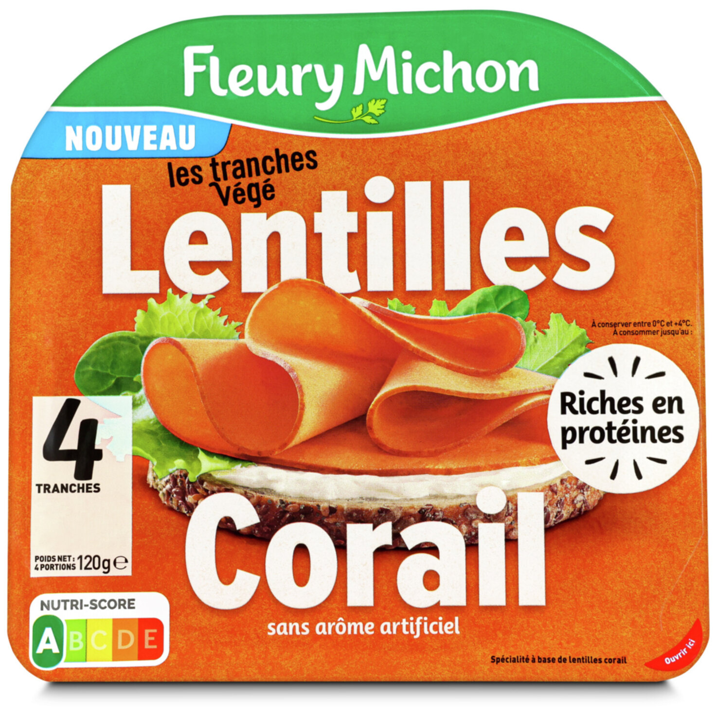 Fleury Michon Lentilles Corail -