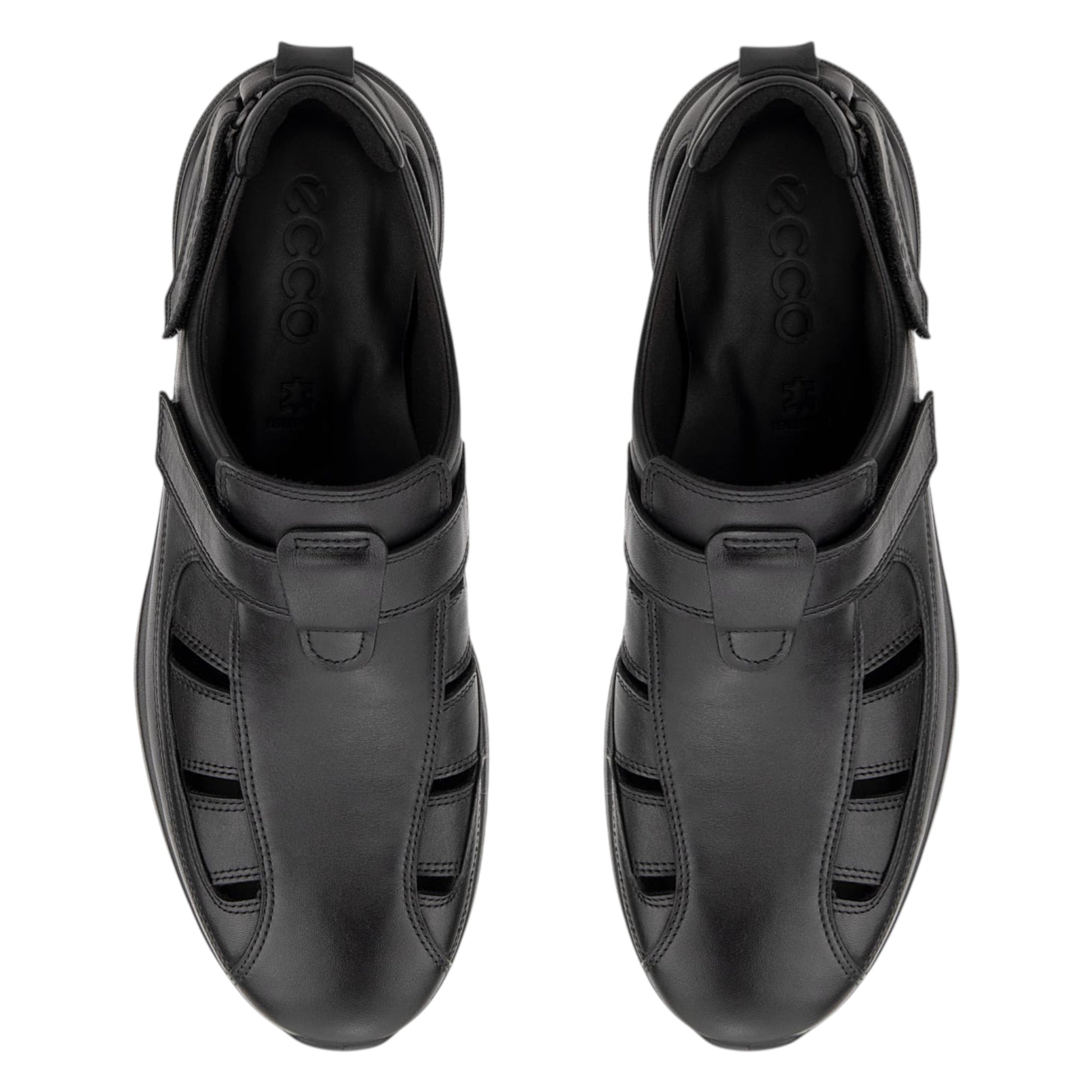 Irving flade sandaler, herre, sort