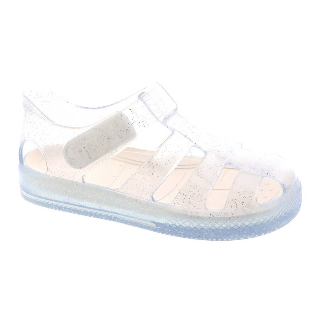 Igor glitter waterschoenen transparant