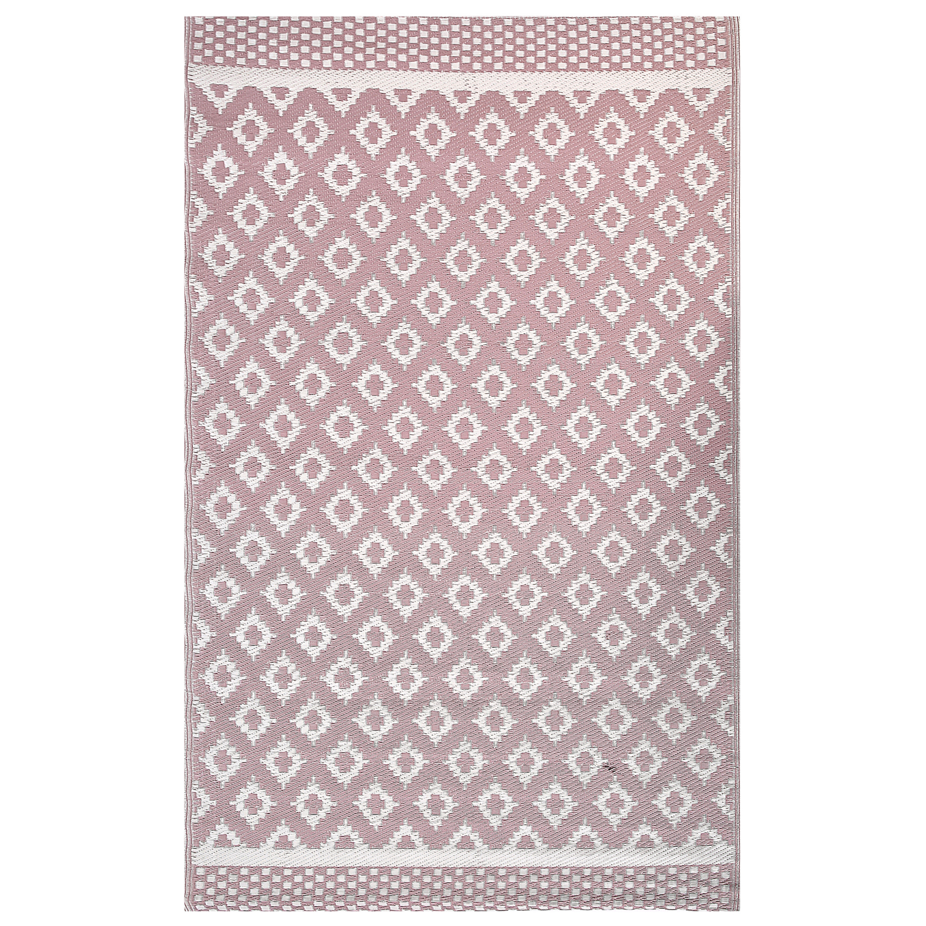 Beliani - THANE - Outdoor kleed - Roze - 120 x 180 cm - Polypropyleen