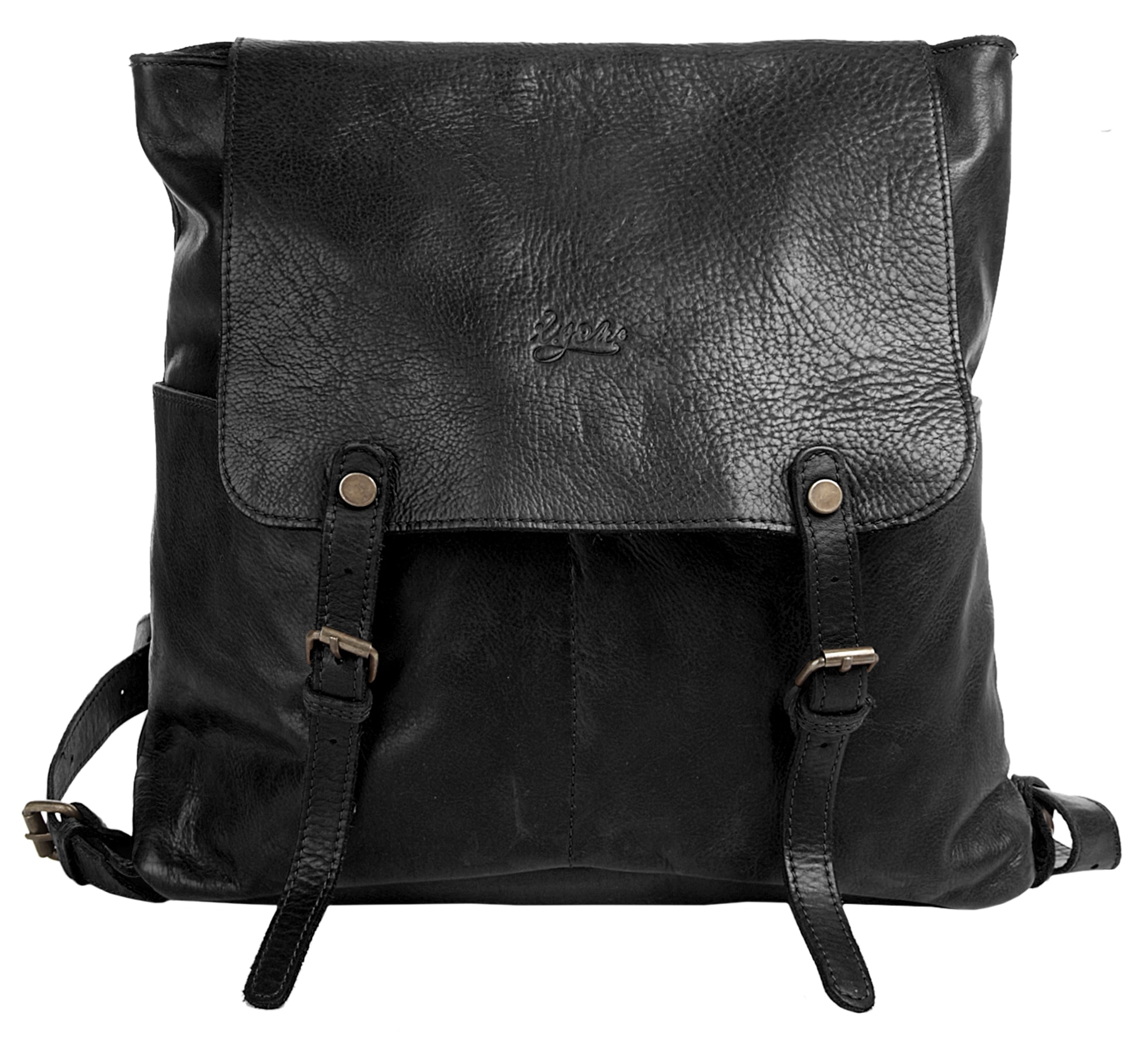 X-Zone Cityrucksack echt Leder