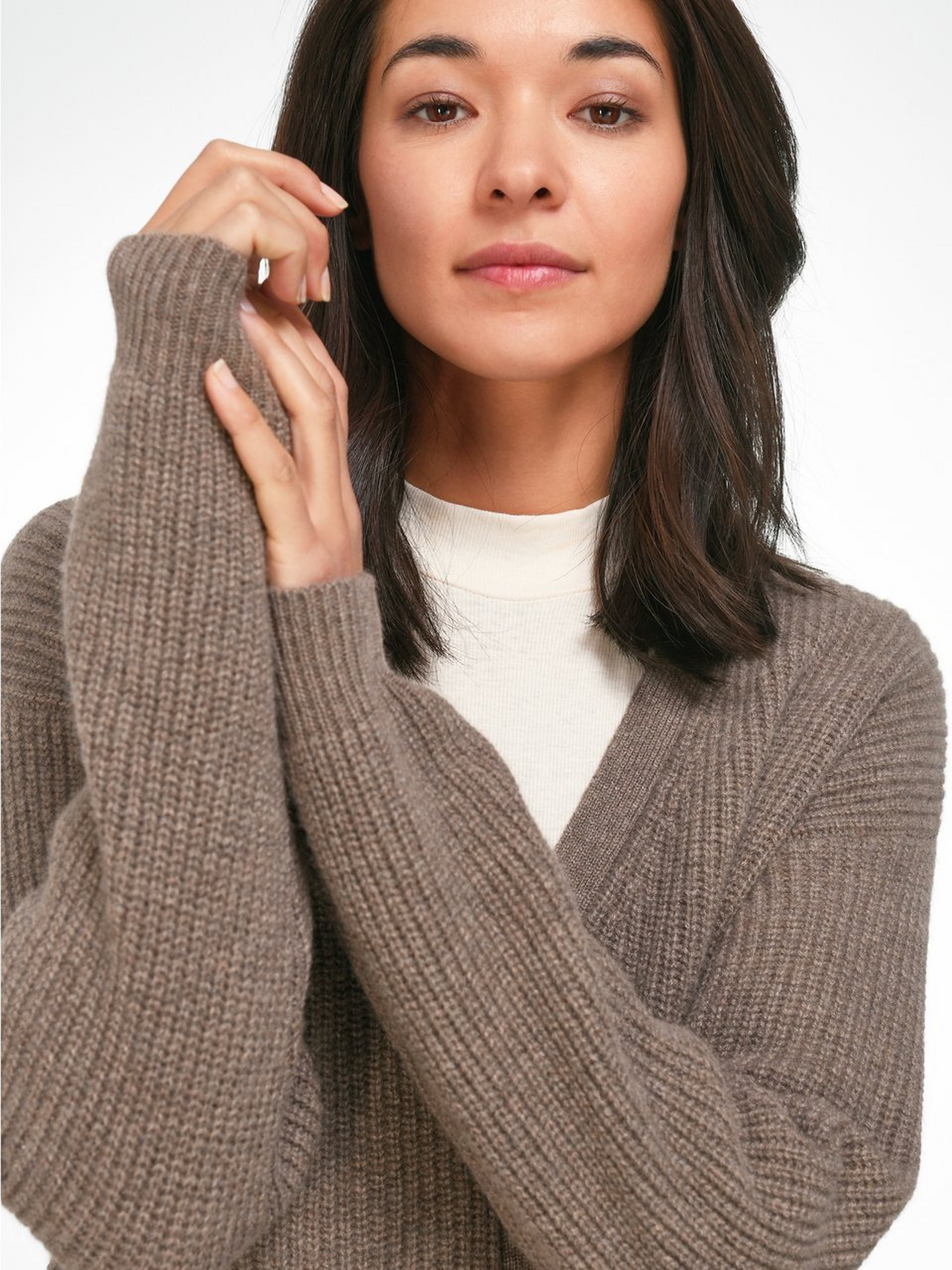 Strickjacke aus 100% Kaschmir