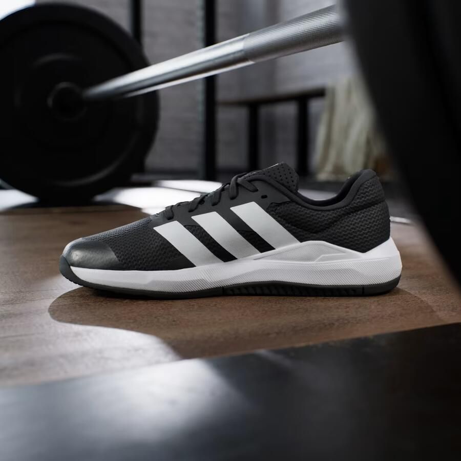 Adidas Performance Dropset Base fitness schoenen zwart wit rood