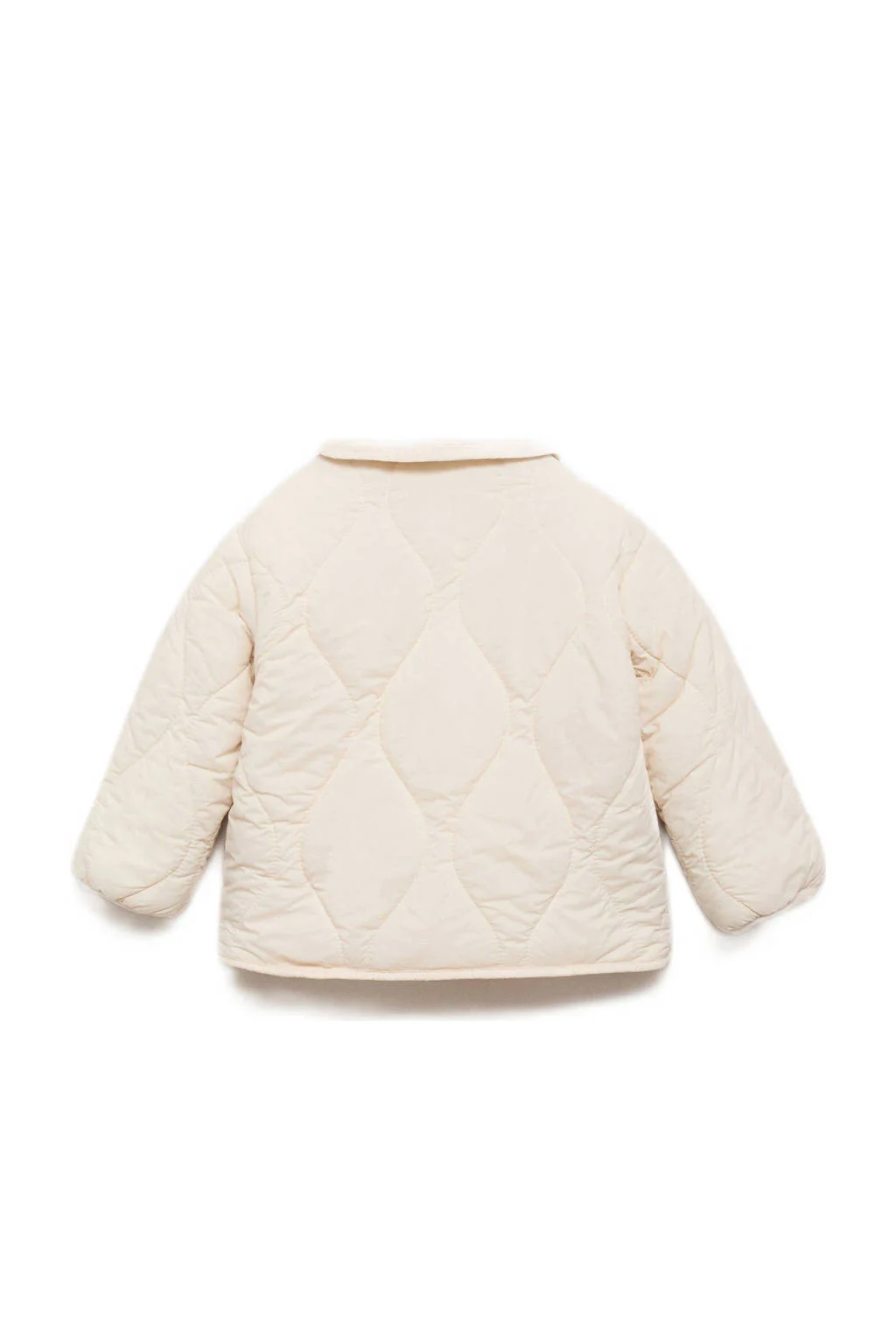 Mango Kids gewatteerde jas beige