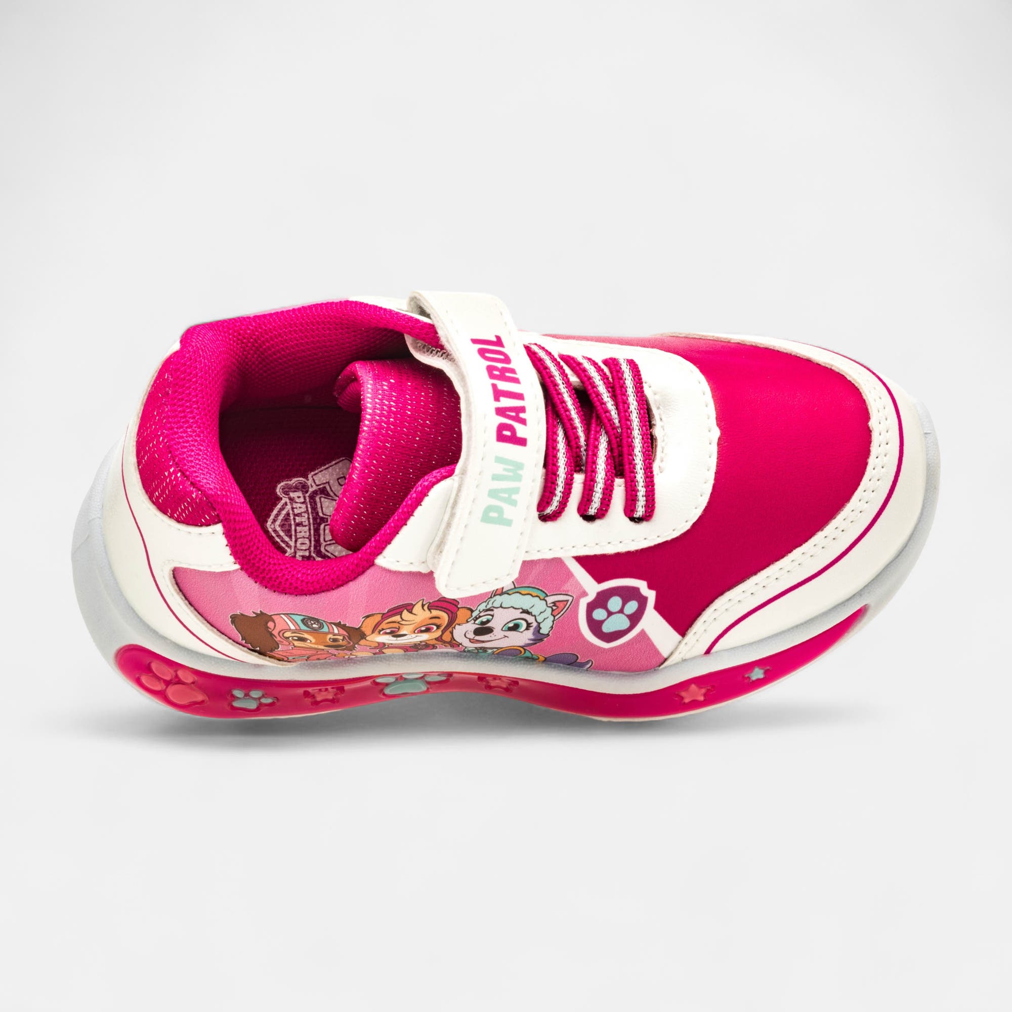 Baskets Fille fuchsia