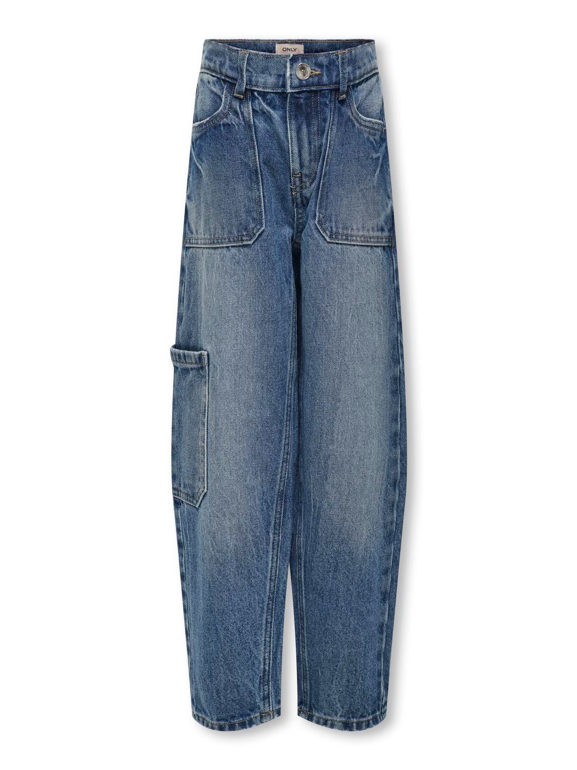 KOGMILANI Ballon Schnitt Jeans Medium Blue Denim