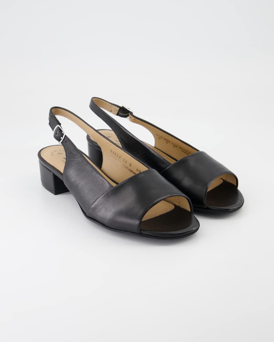 Sioux Zippora Sandalen in Schwarz