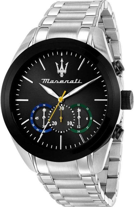 Maserati - Traguardo Prisma Edition - Gift Set Horloge - Roestvrijstaal - 10ATM