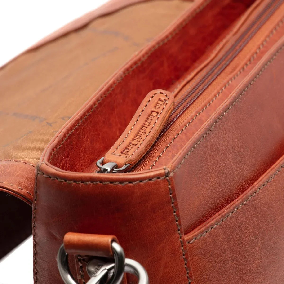 The Chesterfield | Lizzola | Leren schoudertas
