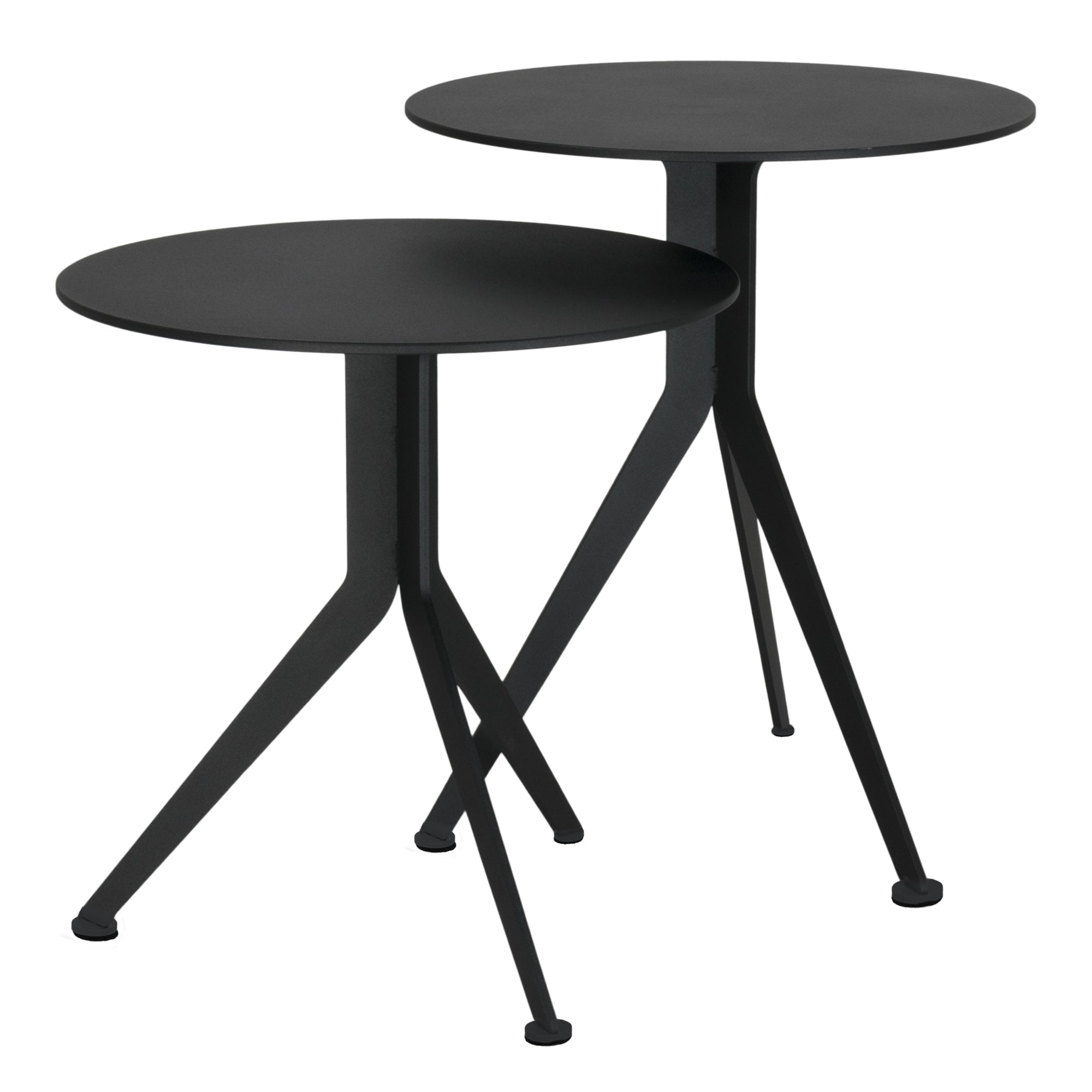 Spinder Design bijzettafel Daley Low - Zwart - Ã 38