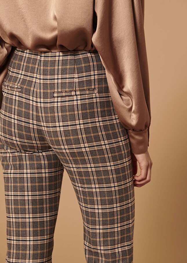 Pantalon Peninagris en tartan