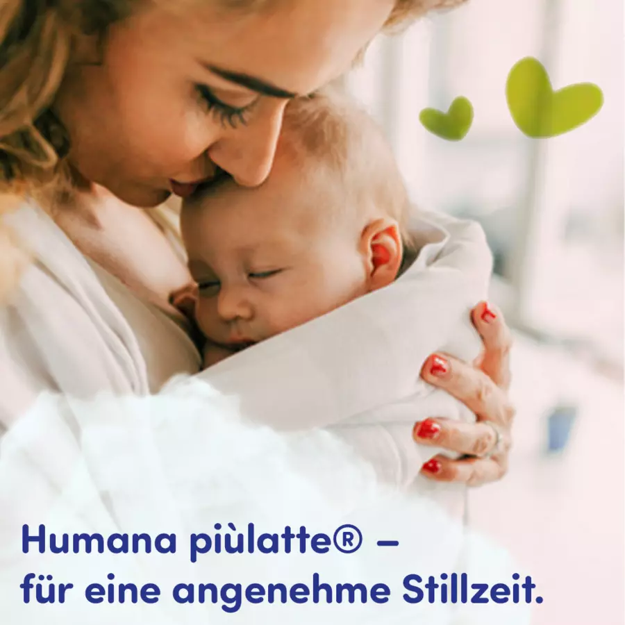 Humana Nahrungsergänzungsmittel piùlatte für die Stillzeit 14 Beutel