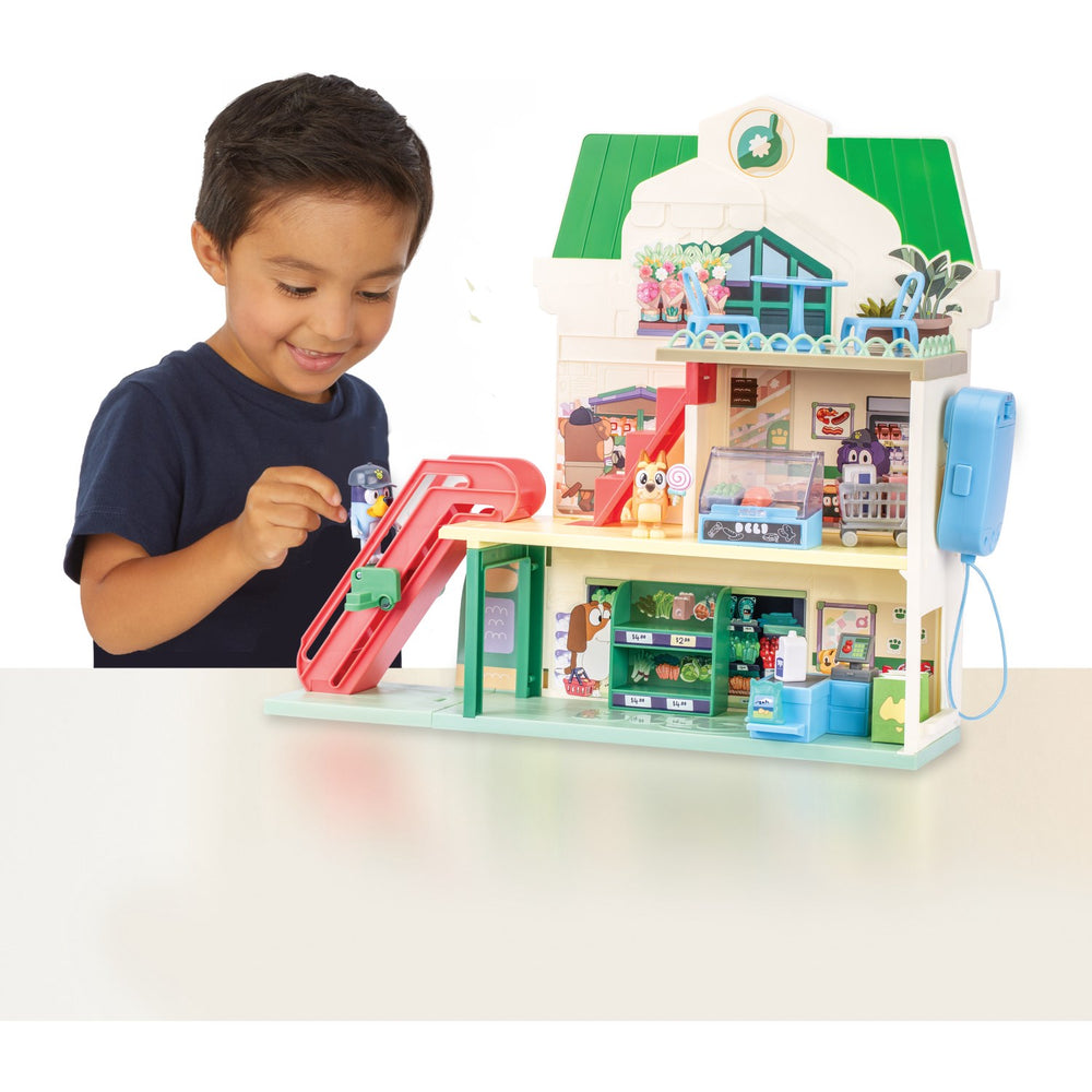 Køb Bluey Supermarked Playset