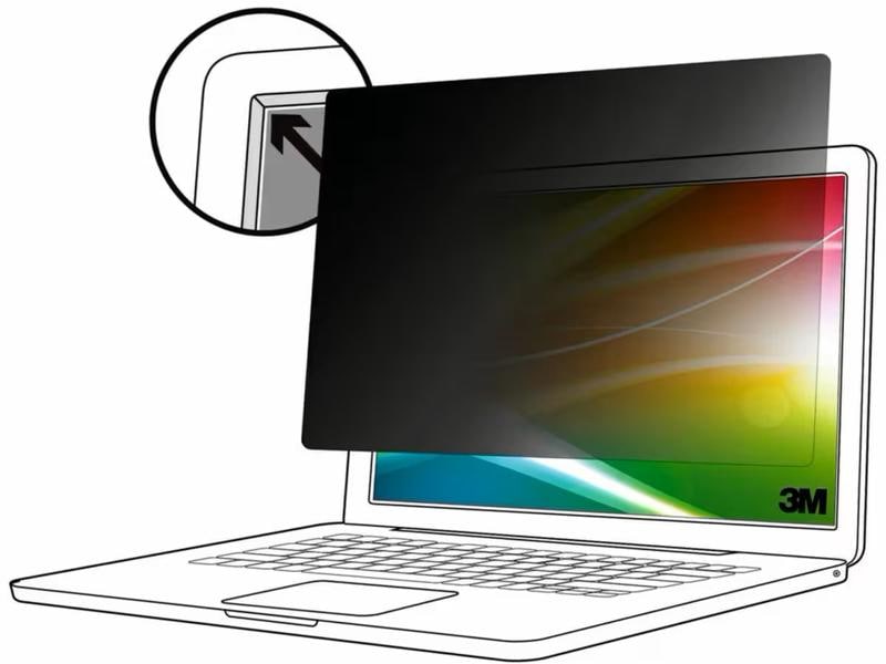 3M Bildschirmfolie Bright Screen Privacy Filter 13.3 