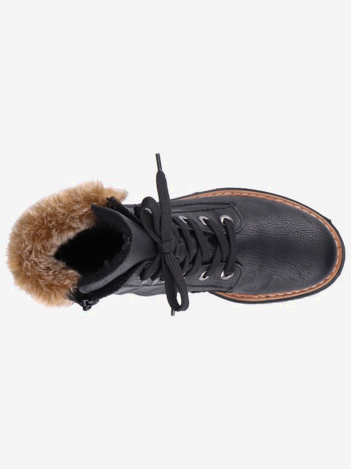 Bottines d'hiver laçage et fermeture à glissière pratique