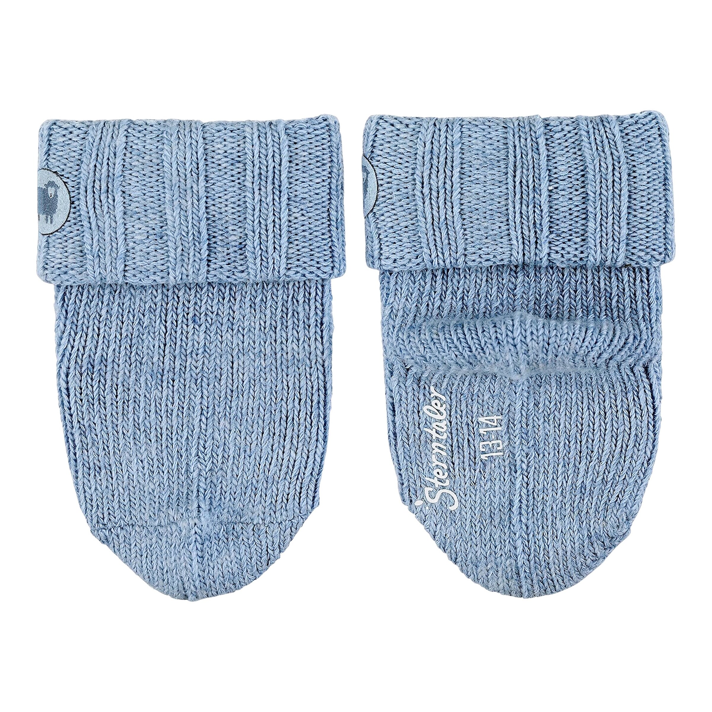 Sterntaler Wollsocken blau
