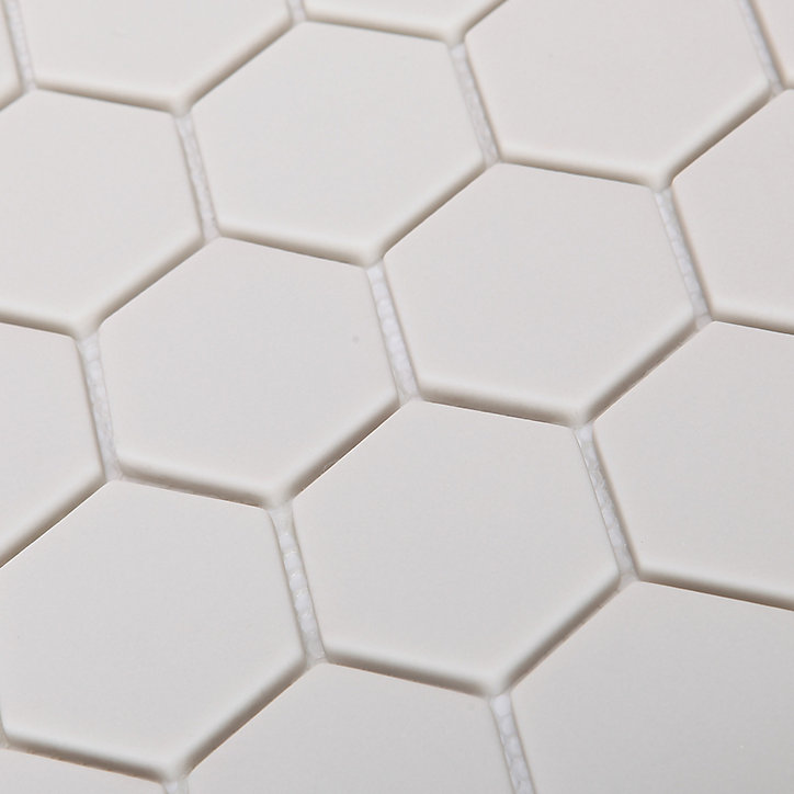 Mosaïque gris chaud 30x30cm Plain GoodHome