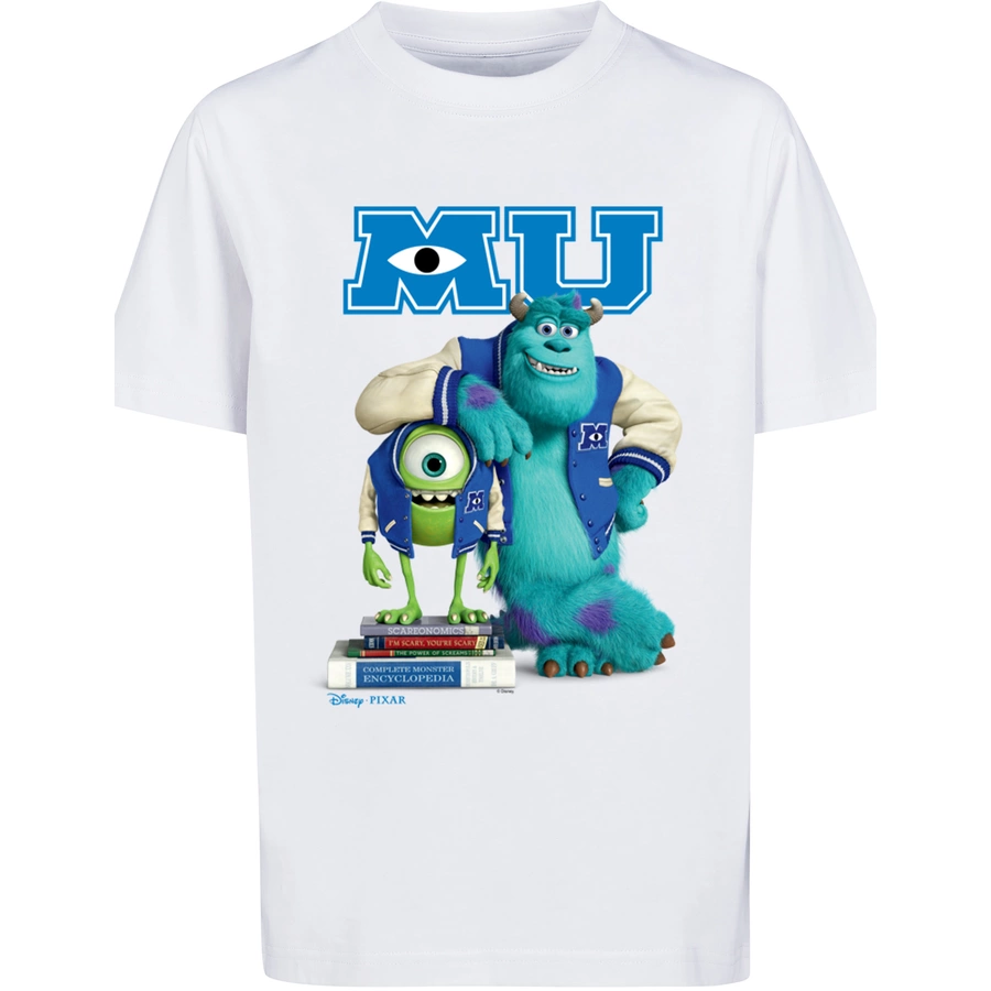 F4NT4STIC T-Shirt  Die Monster Uni Poster weiß